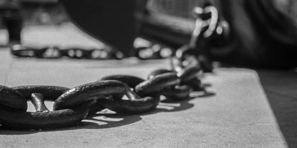 La combinación de ancla y cadena